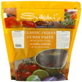 Sukhi's グルメ インディアン フーズ カレーペースト、クラシック インディアン、2.5 ポンド Sukhi's Gourmet Indian Foods Curry Paste, Classic Indian, 2.5 Pound