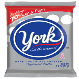 ヨーク ペパーミント パティ ダーク チョコレート コーティング ミント キャンディー、1.4 オンス (36 個パック) York Peppermint Patties Dark Chocolate Covered Mint Candy, 1.4 Ounce (Pack of 36)