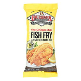 ルイジアナ フィッシュフライ ニューオーリンズスタイル レモンミックス、10オンス (12個パック) Louisiana Fish Fry New Orleans Style Lemon Mix, 10-Ounce (Pack of 12)