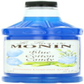 モナン フレーバーシロップ、ブルーコットンキャンディ、33.8 液量オンス (4 個パック) Monin Flavored Syrup, Blue Cotton Candy, 33.8 Fl Oz (Pack of 4)