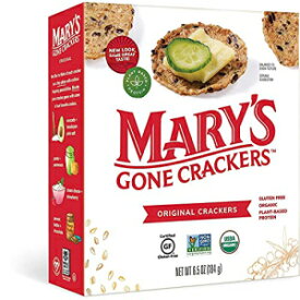 メアリーズ・ゴーン・クラッカー | クラッカー-オリジナル [グルテンフリーおよびオーガニック] 6.5オンス[1PK] Mary's Gone Crackers | Crackers-Original [Gluten Free and Organic] 6.5 Oz[1PK]
