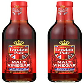 ロンドン パブ モルト ビネガー 12.7 オンス (2 個パック) London Pub Malt Vinegar 12.7 OZ(Pack of 2)