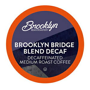 ubNr[Y ubNubW fJtFR[q[|bh 2.0L[OR[q[|bh KJbvu[[ƌ݊ 40 Brooklyn Beans Brooklyn Bridge Decaf Coffee Pods, Compatible with 2