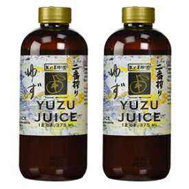 Yagami Orchard 100 % 純国産ゆずジュース、12 オンス (2 個パック) Yakami Orchard 100 % Pure Japanese Yuzu Juice, 12 Ounce (Pack of 2)