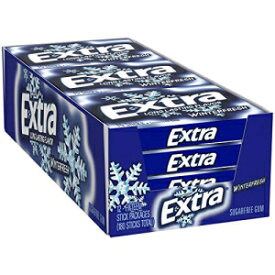 エクストラ ウィンターフレッシュ シュガーフリーガム 15カラット、12パック。A1 Extra Winterfresh Sugar-Free Gum 15 ct, 12 pks. A1