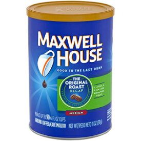 Maxwell House オリジナル デカフェ グラウンド コーヒー (11 オンス ジャー、3 個パック) Maxwell House Original Decaf Ground Coffee (11 oz Jars, Pack of 3)