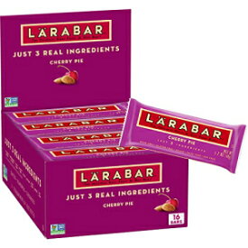 Larabar チェリーパイ、グルテンフリービーガンフルーツ&ナッツバー、1.7オンスバー、16粒 Larabar Cherry Pie, Gluten Free Vegan Fruit & Nut Bar, 1.7 oz Bars, 16 Ct