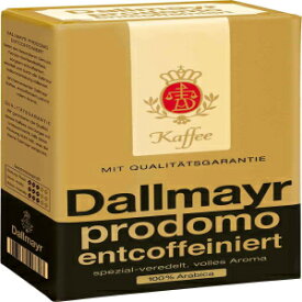 Dallmayr カフェイン抜き挽いたコーヒー、17.6 オンス Dallmayr Decaffeinated Ground Coffee, 17.6 Ounce