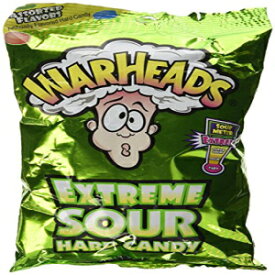 WarHeads エクストリーム サワー ハード キャンディ - アソート フレーバー (3 個パック) 3.25 オンス バッグ WarHeads Extreme Sour Hard Candy - Assorted Flavors (Pack of 3) 3.25 oz Bags