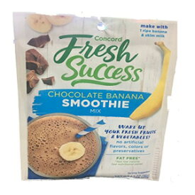Concord Foods チョコレートバナナスムージーミックス、1.3オンスパウチ (6パウチのバリューパック) Concord Foods Chocolate Banana Smoothie Mix, 1.3 Oz Pouch (Value Pack of 6 Pouches)