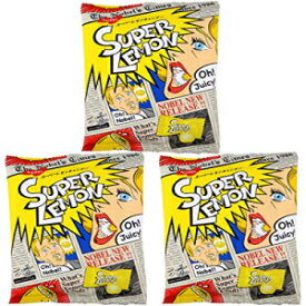 ノーベル スーパーレモンキャンディー 3.1オンス (3パック) Nobel Super Lemon Candy 3.1oz (3 Pack)