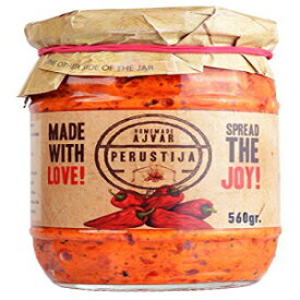 ペルスティヤ マイルド アジュヴァル 560g (19オンス) Perustija Mild Ajvar 560g (19oz)