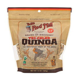 Bob's Red Mill オーガニック トリカラー キノア グレイン、13 オンス Bob's Red Mill Organic Tri-Color Quinoa Grain, 13 Oz