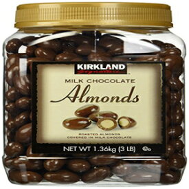 カークランド シグネチャー ミルクチョコレート ロースト アーモンド、48オンス (1パック) Kirkland Signature Milk Chocolate Roasted Almonds, 48 Ounce (Pack of 1)