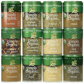 Simply Organic スタータースパイス ギフトセット Simply Organic Starter Spice Gift Set