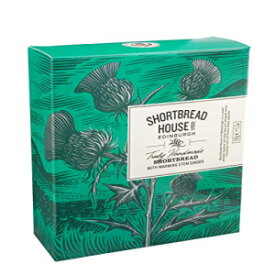 ショートブレッドハウス オブ エディンバラ 本気の手作りショートブレッド (ステムジンジャー(グリーン) 2箱) Shortbread House Of Edinburgh Truly Handmade Shortbread (Two Boxes Stem Ginger (Green))