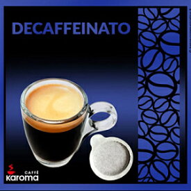 カロマ イージーサーブ エスプレッソ ポッド 150 個! (カフェインレス) (紙ポッド) 150 Karoma Easy Serve Espresso Pods! (Decaffeinated) (Paper Pods)