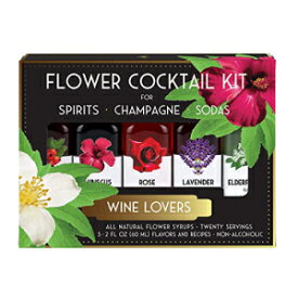 Floral Elixir Co. ワイン愛好家のカクテル キット Floral Elixir Co. The Wine Lover Cocktail Kit