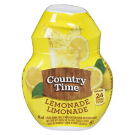 Country Time 液体ドリンクミックス、レモネード、48mL (12 個パック) Country Time Liquid Drink Mix, Lemonade, 48mL (Pack of 12)
