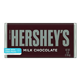 HERSHEY'S ミルクチョコレート ジャイアント ハロウィン キャンディ、バルク グルテンフリー、5 ポンド バー HERSHEY'S Milk Chocolate Giant Halloween Candy, Bulk Gluten Free, 5 Lb Bar