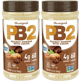PB2 - ベル プランテーション パウダーチョコレート ピーナッツバター 6.5オンス (2個パック) PB2 - Bell Plantation Powdered Chocolate Peanut Butter 6.5oz (pack of 2)