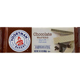 Voortman、チョコレートウエハース、14.1 オンス (4個入り) Voortman, Chocolate Wafers, 14.1 Oz. (Pack of 4)