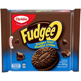 Christie Fudgeo、ダブルスタッフ、クッキー、303 グラム/10.68 オンス Christie Fudgeeo, Double Stuf, Cookies, 303 Grams/10.68 Ounces