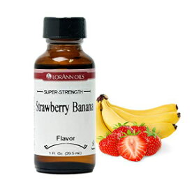 LorAnn Oils のストロベリー/バナナ フレーバー 1 オンス Strawberry/Banana Flavor 1 Ounce by LorAnn Oils