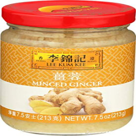 Lee Kum Kee ミンチジンジャー、7.5 オンス瓶 (4 個パック) Lee Kum Kee Minced Ginger, 7.5-Ounce Jars (Pack of 4)
