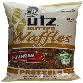 Utz バターワッフルプレッツェル、16 オンス Utz Butter Waffles Pretzels, 16 Ounce
