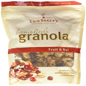 Erin Baker's ホームスタイル グラノーラ、フルーツ & ナッツ、12 オンス Erin Baker's Homestyle Granola, Fruit & Nut, 12 oz