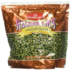 Haldiram Chatpata Mater (スパイシーなグリーンピーススナック) 14 オンス Haldiram Chatpata Mater (Spicy Green Peas Snack) 14 oz