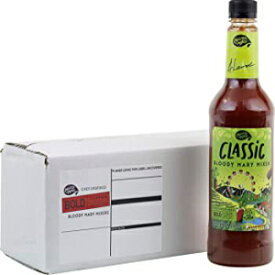 Pack of 1, Master of Mixes Classic Bloody Mary Drink Mix, Ready To Use, 1 Liter Bottle (33.8 Fl Oz), Individually Boxed