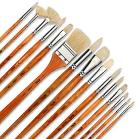 Artify 15 個プロフェッショナルペイントブラシセット油絵に最適、無料のキャリングボックス付き Artify 15 pcs Professional t Brush Set Perfect for Oil ting with a Free Carrying Box