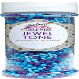 Festival Jewel Tone Sprinkle Blendz、アソートカラー、4.8 オンス 瓶 Festival Jewel Tone Sprinkle Blendz, Assorted Colors, 4.8 oz. Jar