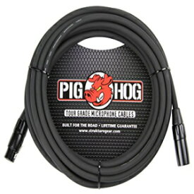 Pig Hog PHM30 高性能 8mm XLR マイクケーブル、30 フィート Pig Hog PHM30 High Performance 8mm XLR Microphone Cable, 30 Feet