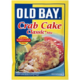 Old Bay Crab Cake クラシック クラブ ケーキ ミックス、1.24 オンス パケット (12 個パック) Old Bay Crab Cake Classic Crab Cake Mix, 1.24-Ounce Packets (Pack of 12)
