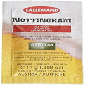 ラレマンド ドライイースト - ノッティンガム エール (11 g) (50 個パック) Lallemand Dry Yeast - Nottingham Ale (11 g) (Pack of 50)