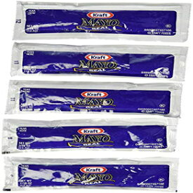 クラフト リアル マヨネーズ ポーションサイズの調味料パケット、0.44 オンス (25 パケット) Kraft Real Mayonnaise Portion-Sized Condiment Packets, 0.44 OZ (25 Packets)