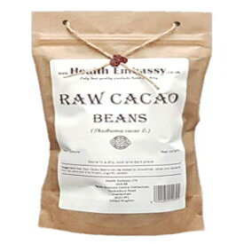 健康大使館生カカオ豆（テオブロマカカオL。）（450g） Health Embassy Raw Cacao Beans (Theobroma cacao L.) (450g)