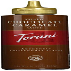 Torani 塩チョコレートキャラメルソース、16.5 オンス (6 個パック) Torani Salted Chocolate Caramel Sauce, 16.5 Ounce (Pack of 6)