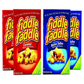 フィドルファドルカーメルポップコーン-2つの最高のフレーバーがすべて1つの便利なバンドルに！ Fiddle Faddle Carmel Popcorn - The Two BEST Flavors All In One Convenient Bundle!