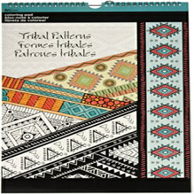 Trends International トライバルパターン 11インチx17インチ カラーリングポスターパッド Trends International Tribal Patterns 11"x17"Coloring Poster Pad