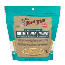 Bob's Red Mill グルテンフリー ラージ フレーク ニュートリショナル イースト 5オンス (6個パック) Bob's Red Mill Gluten Free Large Flake Nutritional Yeast 5 Ounce (Pack of 6)