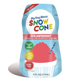 かき氷ストロベリー、6オンス（12パック） Snow Cone Strawberry, 6 Ounce (12 Pack)