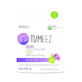 Tumeez オーガニック おなかスージングポップ 子供用 (2パック) Tumeez Organic Tummy Soothing Pop for Kids (2 Pack)