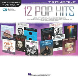 洋書 Paperback, 12 Pop Hits: Trombone (Hal Leonard Instrumental Play-along)