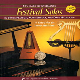洋書 KJOS Sheet music, W28HF - Standard of Excellence - Festival Solos Book/CD - French Horn