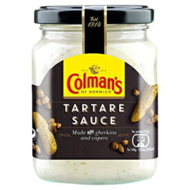 イギリスから輸入したオリジナルのコールマンズ イングリッシュ タルタル ソース イギリス - イングリッシュ タルタル ソース Original Colman's English Tartare Sauce Imported From The UK England- English Tartare Sauce