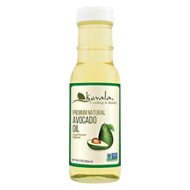 ケバラアボカドオイル、精製、8オンス Kevala Avocado Oil, Refined, 8 Ounce